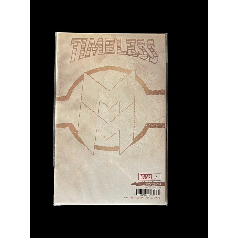 Timeless #1 1:25 Miracle Man 2nd Print Variant Marvel 2022